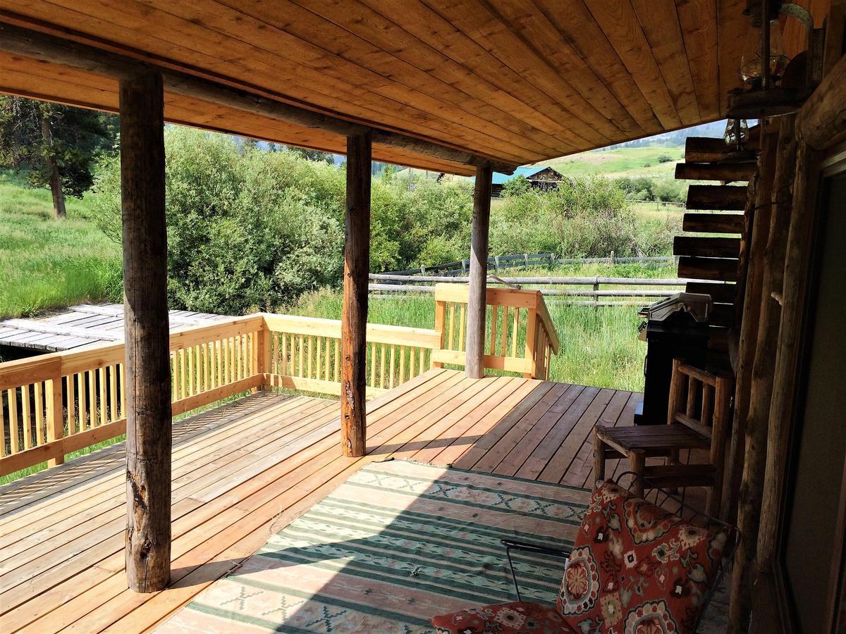 Creek Cabin Gardiner Exteriör bild